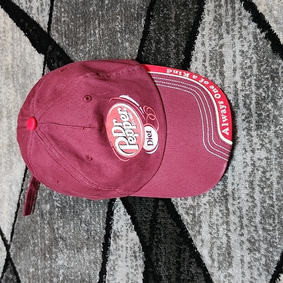 DR PEPPER DIET EST. 1885 EMBROIDERED ALWAYS ONE OF A KIND ADJUSTABLE CAP HAT - Picture 1 of 12
